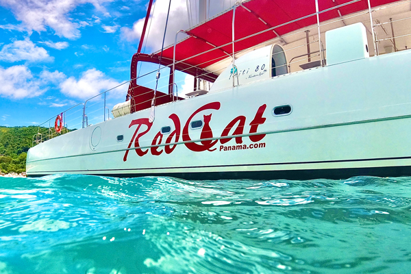 red cat catamaran panama tours